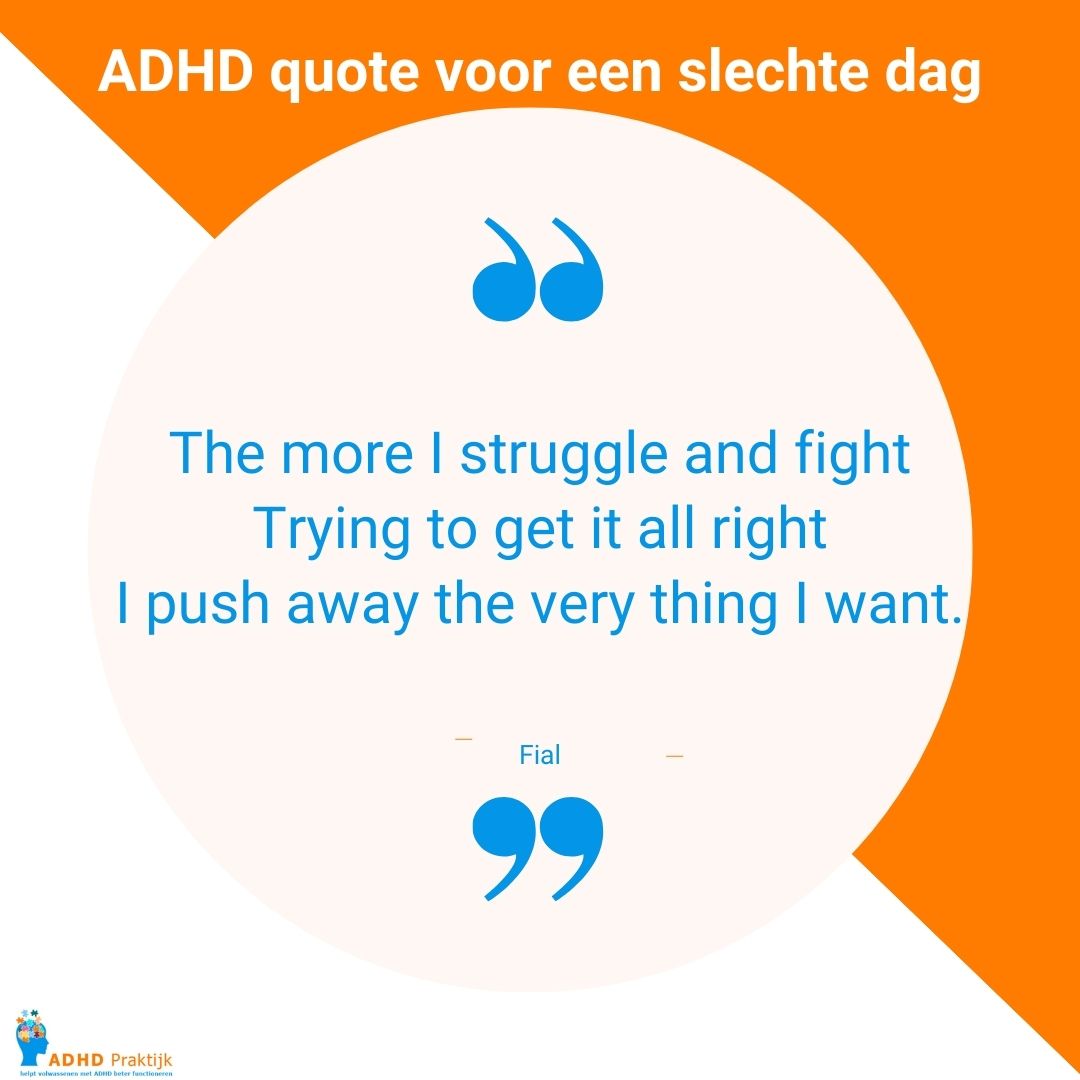 ADHD quote bad day